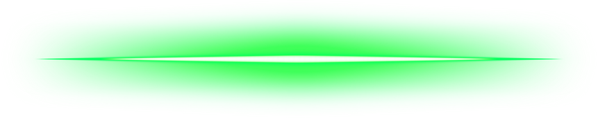 Glowing Green Neon Line