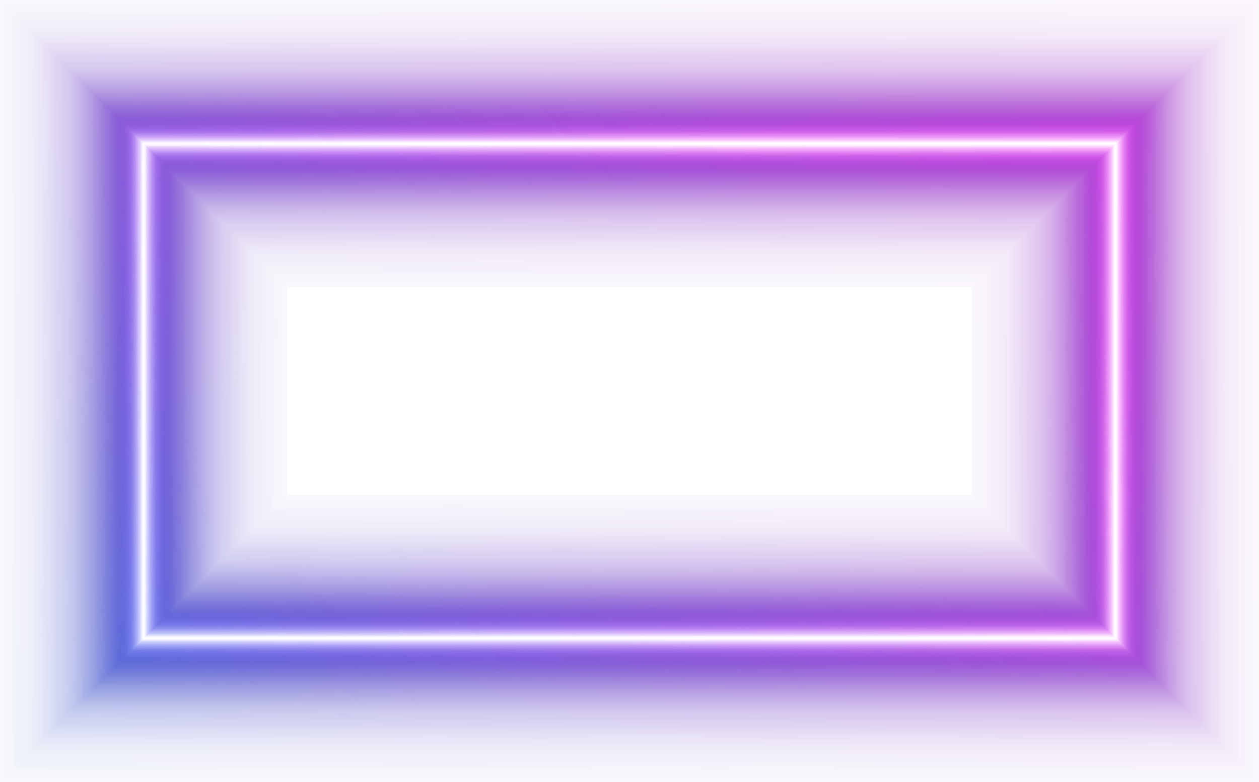 Glowing Neon Rectangle